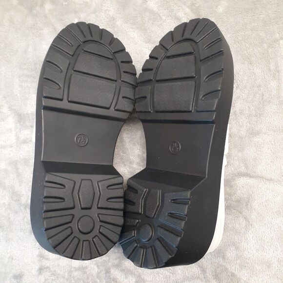 Wild Fable Y2K Women Lacey Loafer White Size 7.5 Slip-On Memory Foam Insole NWOT - Picture 9 of 9